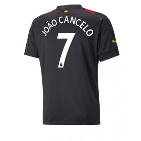 Herren Fußballbekleidung Manchester City Joao Cancelo #7 Auswärtstrikot 2022-23 Kurzarm
